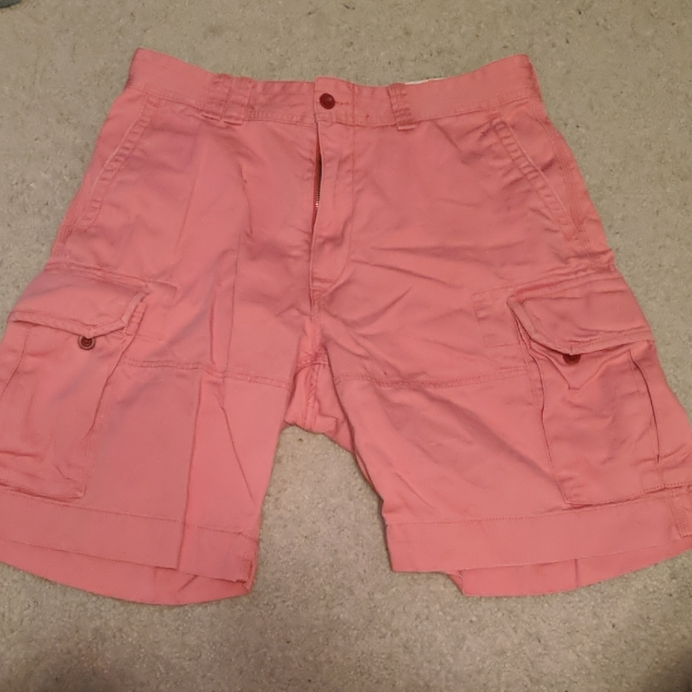 Ralph Lauren men Pink Cargo Shorts 36